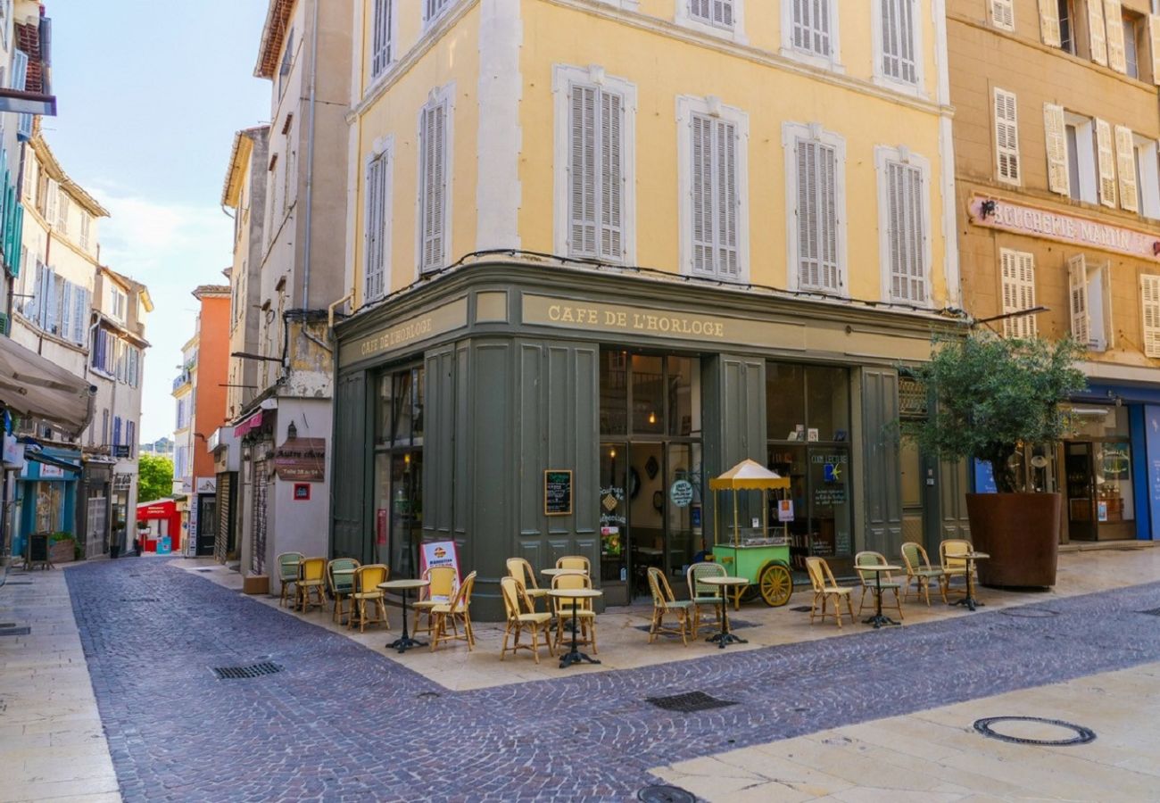 Appartement à La Ciotat - Pinca, Duplex de standing, élégant, climatisation